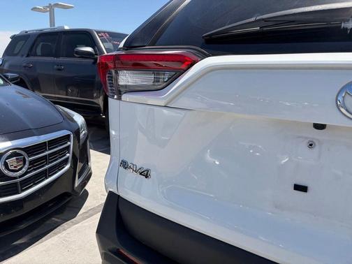 White 2022 Toyota RAV4 LE