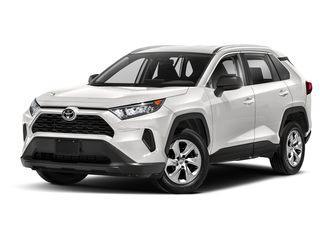 White 2022 Toyota RAV4 LE