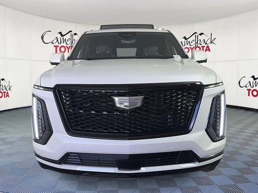 Crystal White Tricoat 2025 Cadillac Escalade Sport