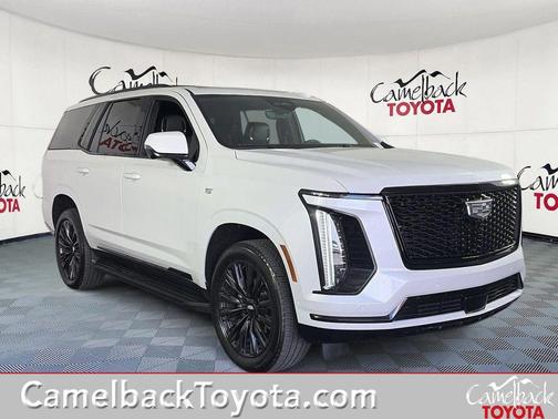 Crystal White Tricoat 2025 Cadillac Escalade Sport