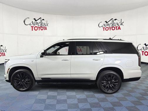 Crystal White Tricoat 2025 Cadillac Escalade Sport