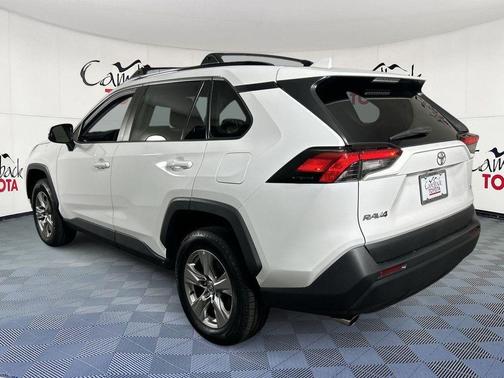 White 2022 Toyota RAV4 XLE
