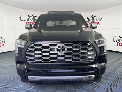 Midnight Black 2025 Toyota Sequoia Capstone
