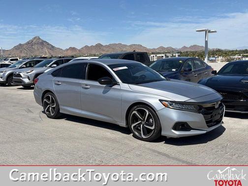 Sonic Gray Pearl 2021 Honda Accord Sport 1.5T