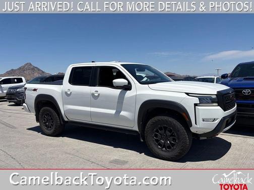 Glacier White 2023 Nissan Frontier PRO-4X