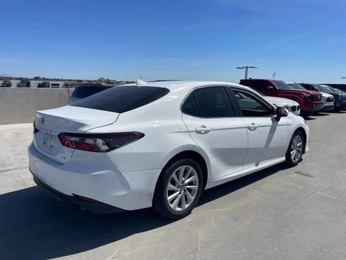 White 2022 Toyota Camry LE