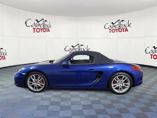 Aqua Blue Metallic 2013 Porsche Boxster S