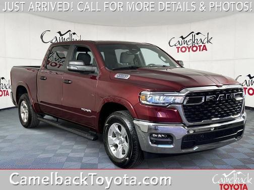 Delmonico Red Pearlcoat 2025 RAM 1500 Big Horn/Lone Star