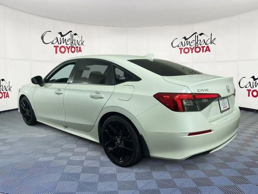 Platinum White Pearl 2023 Honda Civic Sport