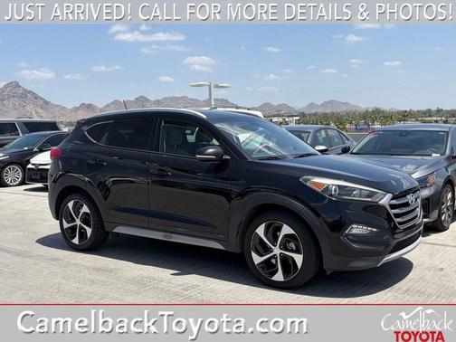 Black Noir Pearl 2017 Hyundai TUCSON Sport
