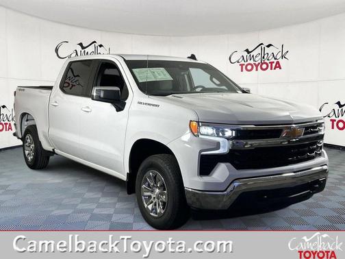 Summit White 2024 Chevrolet Silverado 1500 LT