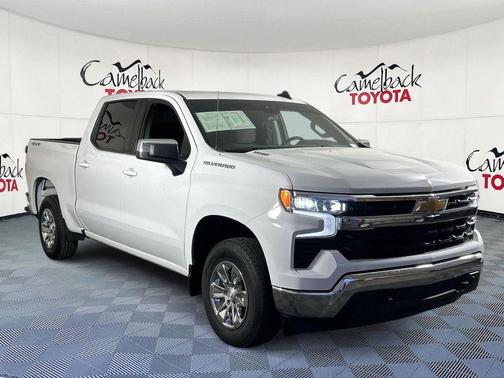 Summit White 2024 Chevrolet Silverado 1500 LT