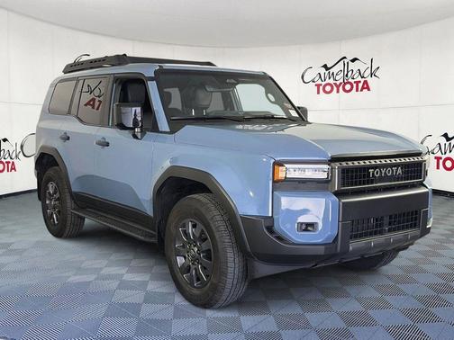 Heritage Blue/Gray Scape 2025 Toyota Land Cruiser Base