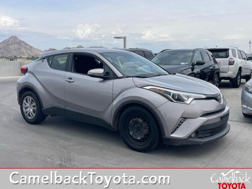 Silver Knockout 2019 Toyota C-HR LE