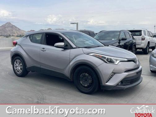 Silver Knockout 2019 Toyota C-HR LE