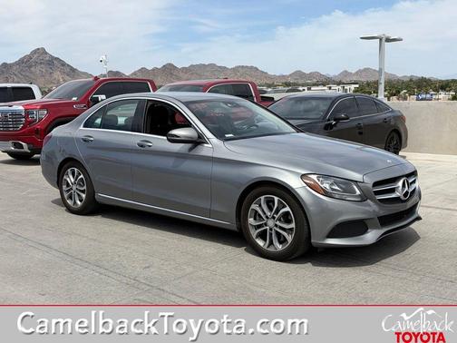 Palladium Silver Metallic 2016 Mercedes-Benz C-Class C 300