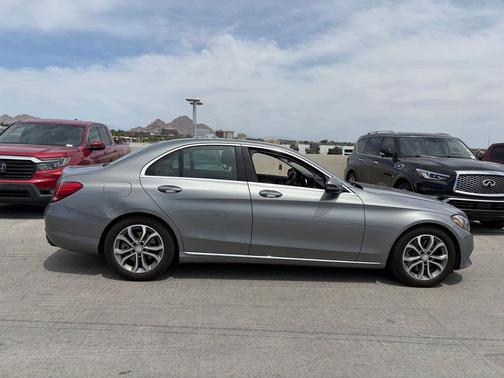 Palladium Silver Metallic 2016 Mercedes-Benz C-Class C 300