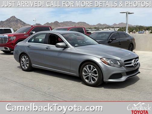 Palladium Silver Metallic 2016 Mercedes-Benz C-Class C 300