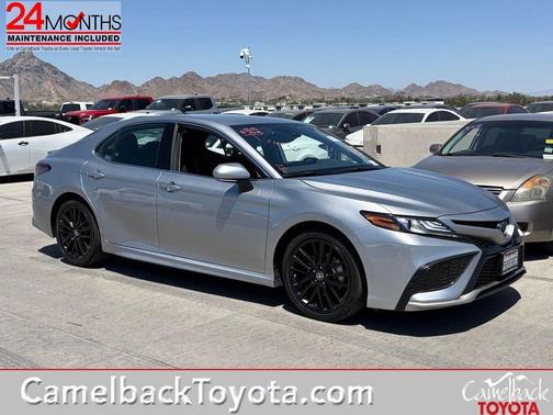 Celestial Silver Metallic 2024 Toyota Camry Hybrid SE