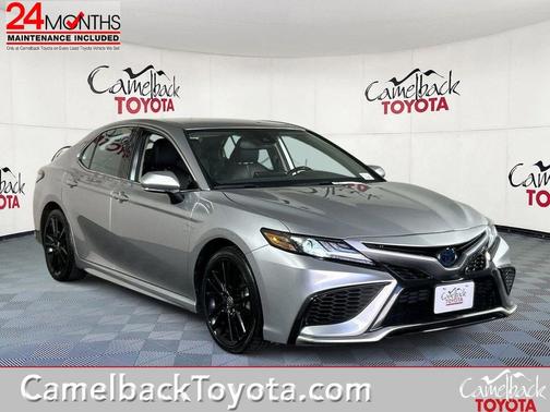 Celestial Silver Metallic 2024 Toyota Camry Hybrid SE