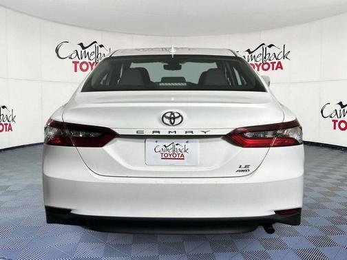 White 2022 Toyota Camry LE
