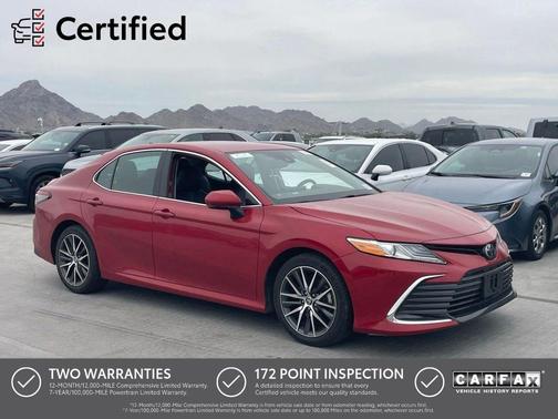 Supersonic Red 2024 Toyota Camry XLE