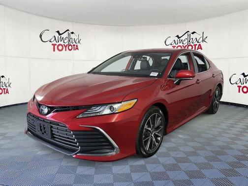 Supersonic Red 2024 Toyota Camry XLE