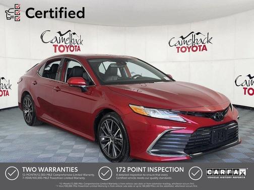 Supersonic Red 2024 Toyota Camry XLE