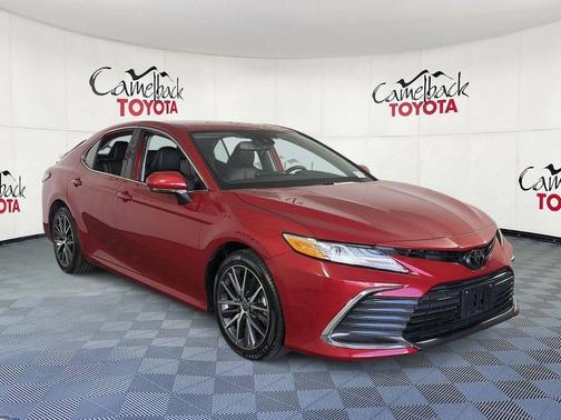 Supersonic Red 2024 Toyota Camry XLE