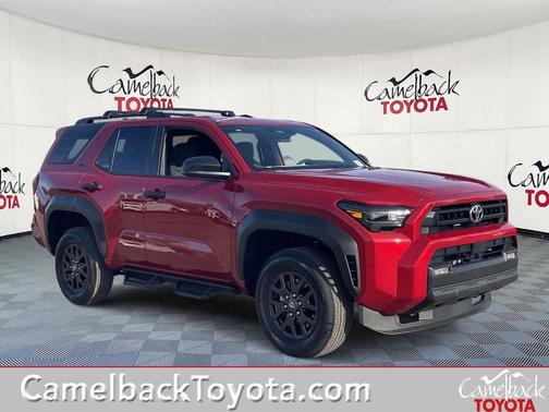 Supersonic Red 2026 Toyota 4Runner SR5