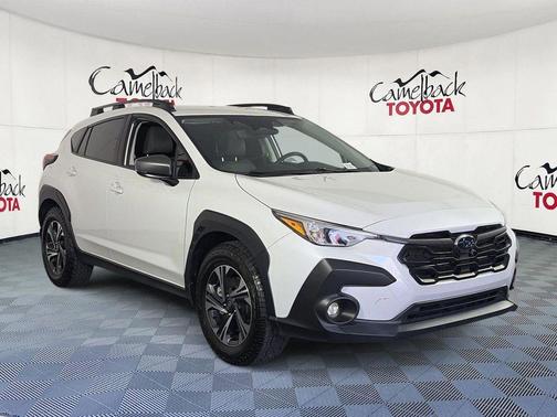 Crystal White Pearl 2024 Subaru Crosstrek Premium
