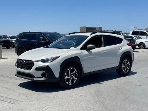 Crystal White Pearl 2024 Subaru Crosstrek Premium