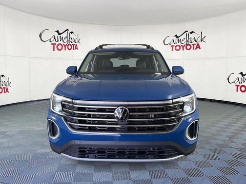 Mountain Lake Blue 2025 Volkswagen Atlas 2.0T SE