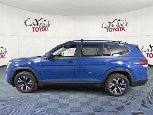 Mountain Lake Blue 2025 Volkswagen Atlas 2.0T SE