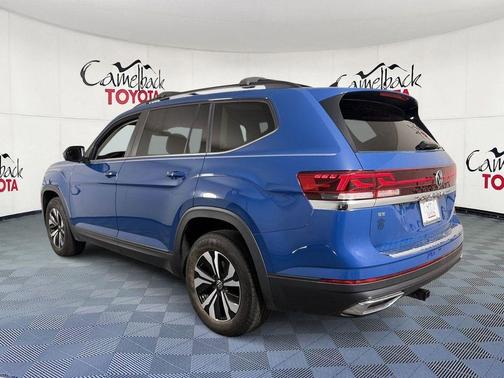 Mountain Lake Blue 2025 Volkswagen Atlas 2.0T SE