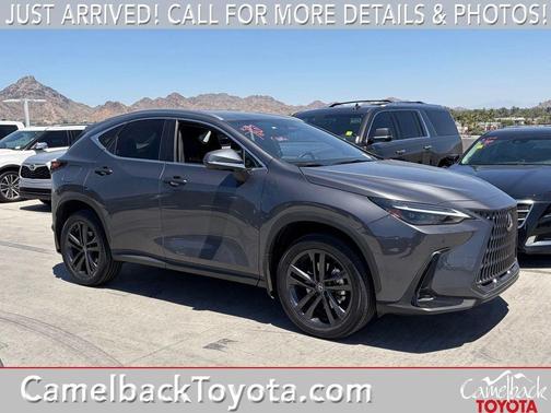 Cloudburst Gray 2024 Lexus NX 450h+ Luxury