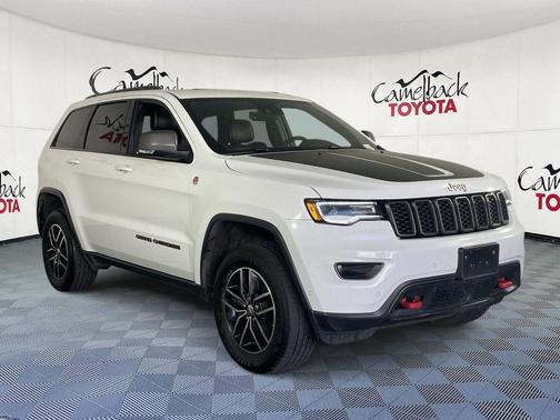 Bright White Clearcoat 2018 Jeep Grand Cherokee Trailhawk