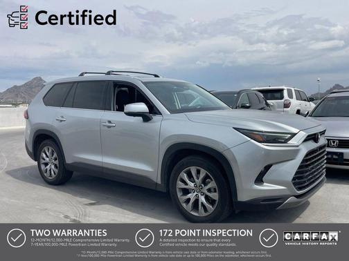 Celestial Silver 2024 Toyota Grand Highlander Limited