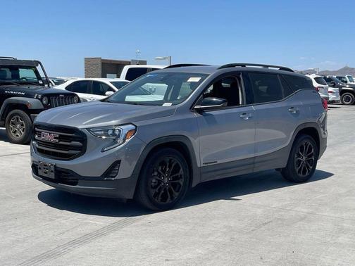 Satin Steel Metallic 2021 GMC Terrain SLE