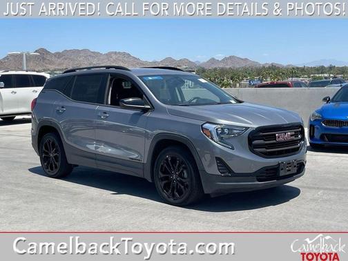 Satin Steel Metallic 2021 GMC Terrain SLE