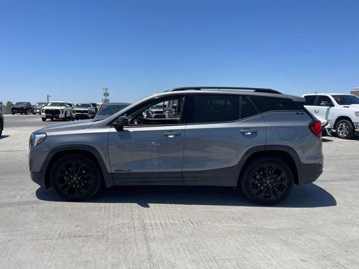 Satin Steel Metallic 2021 GMC Terrain SLE