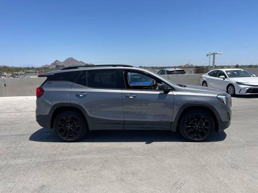 Satin Steel Metallic 2021 GMC Terrain SLE