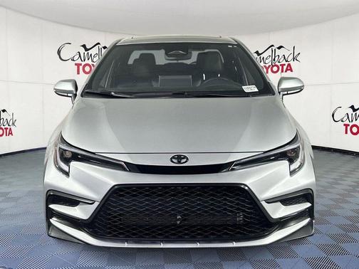 Classic Silver Metallic 2025 Toyota Corolla XSE