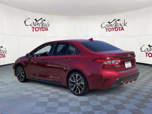 Ruby Flare Pearl 2022 Toyota Corolla SE