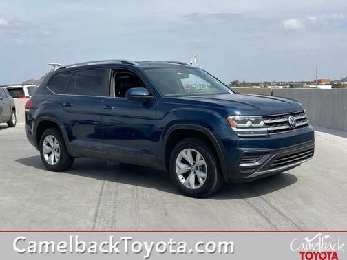 Tourmaline Blue Metallic 2019 Volkswagen Atlas 3.6L S