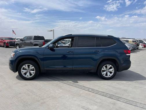 Tourmaline Blue Metallic 2019 Volkswagen Atlas 3.6L S
