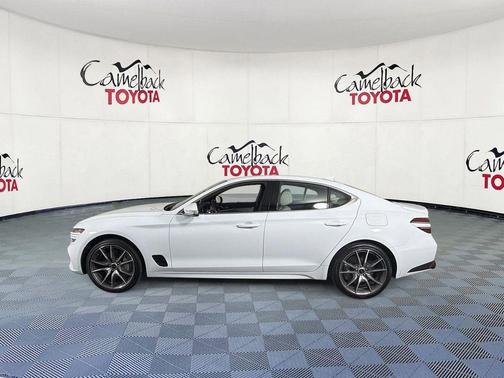 Alta White 2025 Genesis G70 2.5T AWD