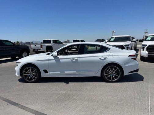 Alta White 2025 Genesis G70 2.5T AWD