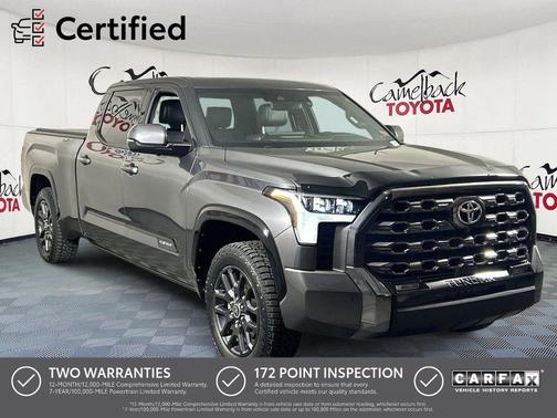 Magnetic Gray Metallic 2023 Toyota Tundra Platinum