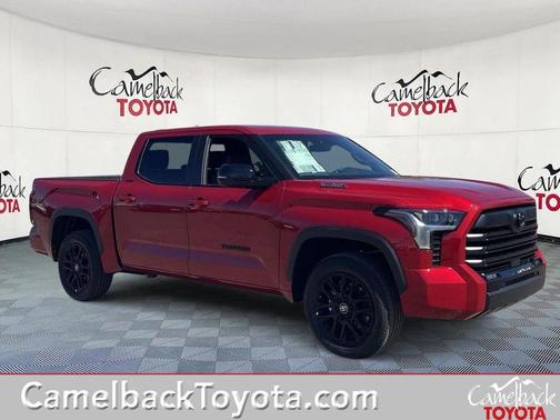 Supersonic Red 2026 Toyota Tundra Hybrid Limited